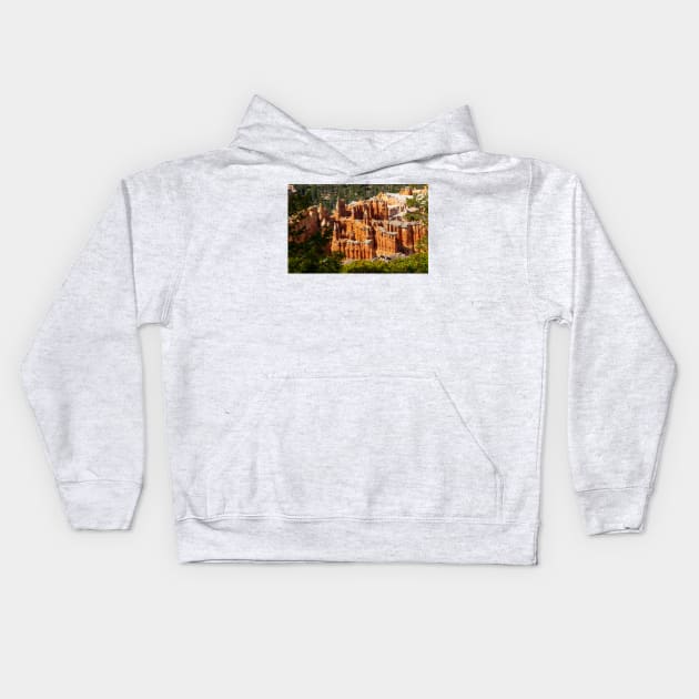 Bryce Canyon View 12 Kids Hoodie by Rob Johnson Photography